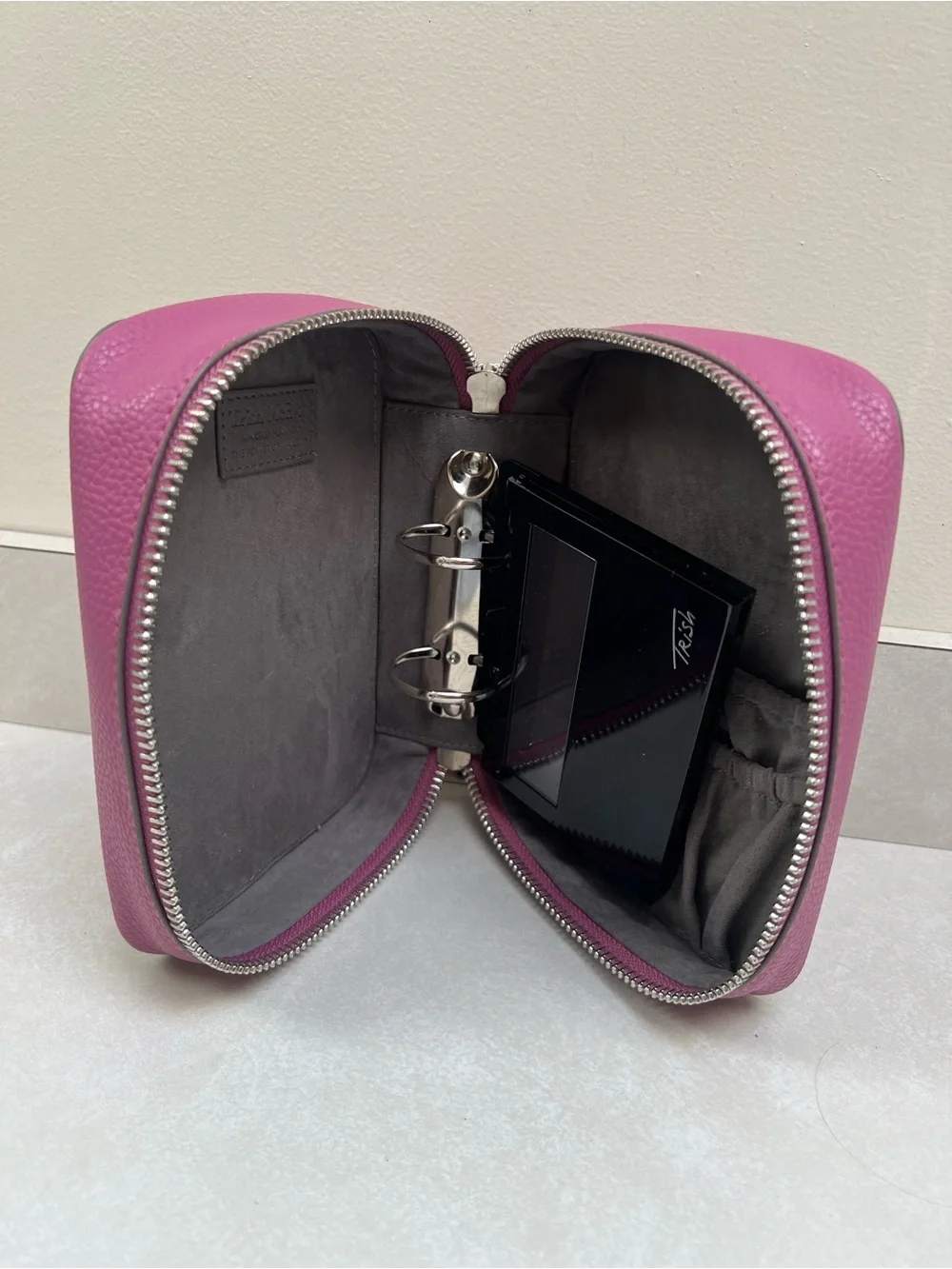 Trish McEvoy Make-Up Planner Large Power of Beauty Case in Lavender Fuchsia